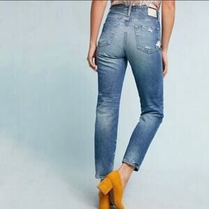 AG Adriano Goldschmied high waist straight Jeans 26